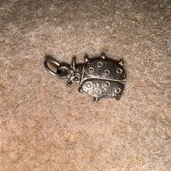 Sterling Silver Ladybug Pendant - Picture 11 of 12